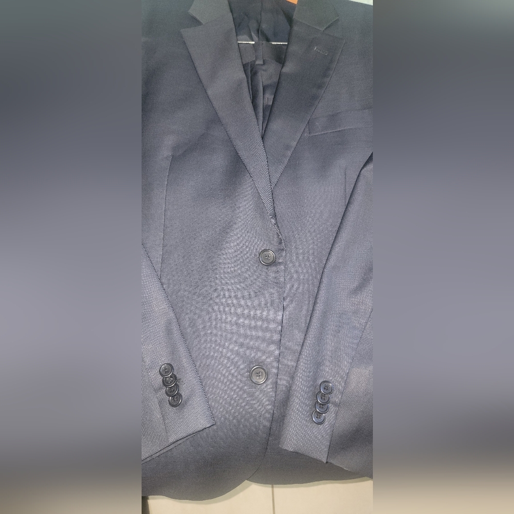 Michael Kors Men’s Dark Navy Suit – Jacket 40R / Pants 34 - Picture 3 of 16